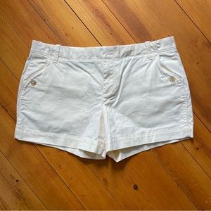 Pale yellow shorts